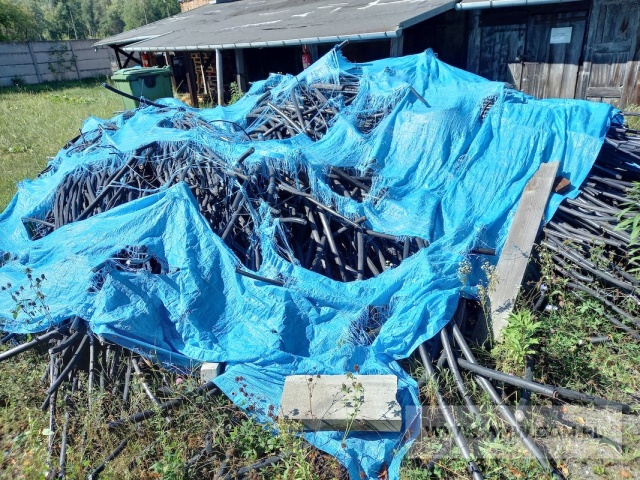 Zużyte kable inne niż wymienione w 17 04 10 (w większości kable aluminiowe z demontażu linii niskiego napięcia) (kod odpadu 17 04 11) 